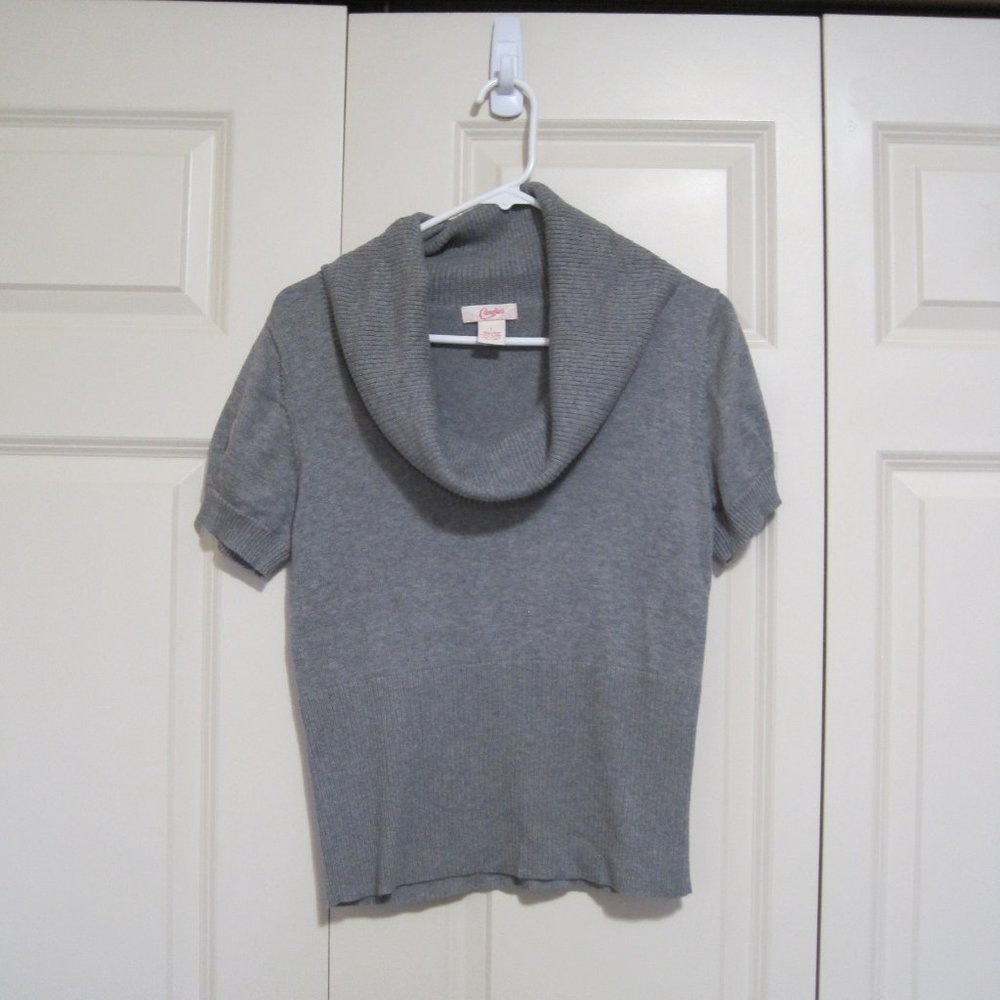 Candie's cowl neck sweater sz L
